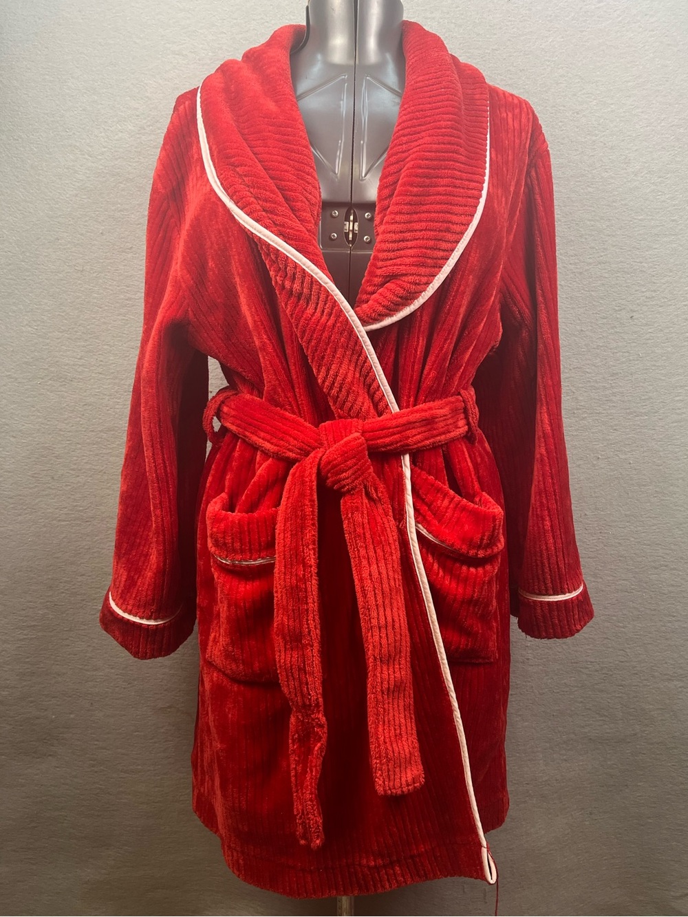 Kate Spade Bath Robe Red soft women's size Medium